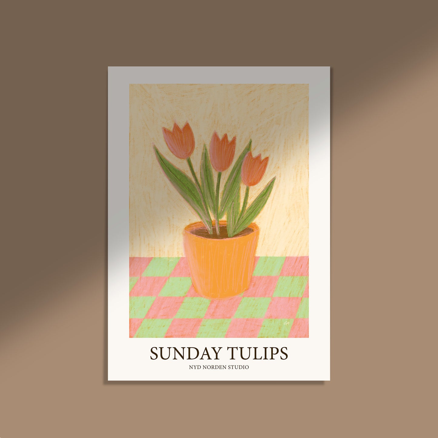 Sunday tulips | Plakat