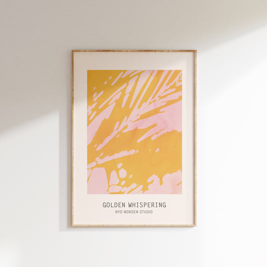 Golden Whispering | Plakat