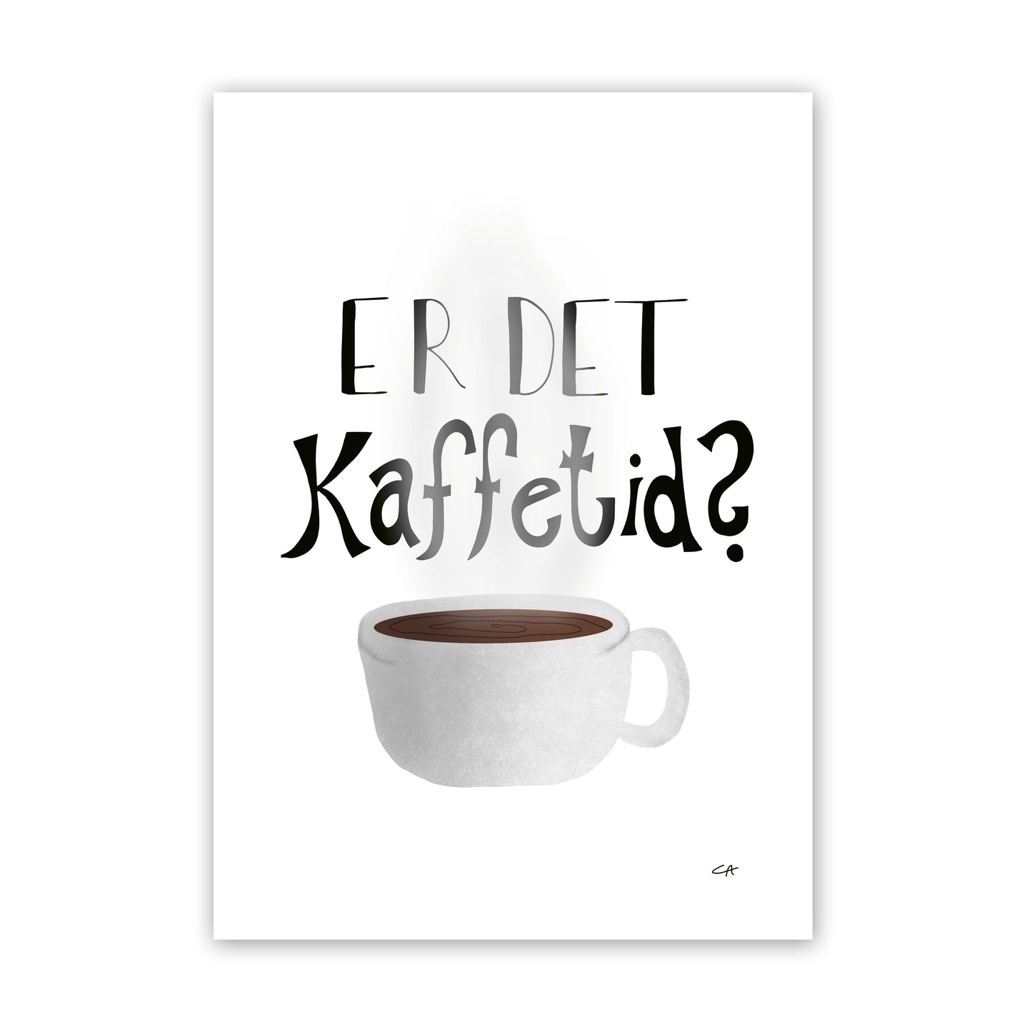 Kaffetid | Plakat