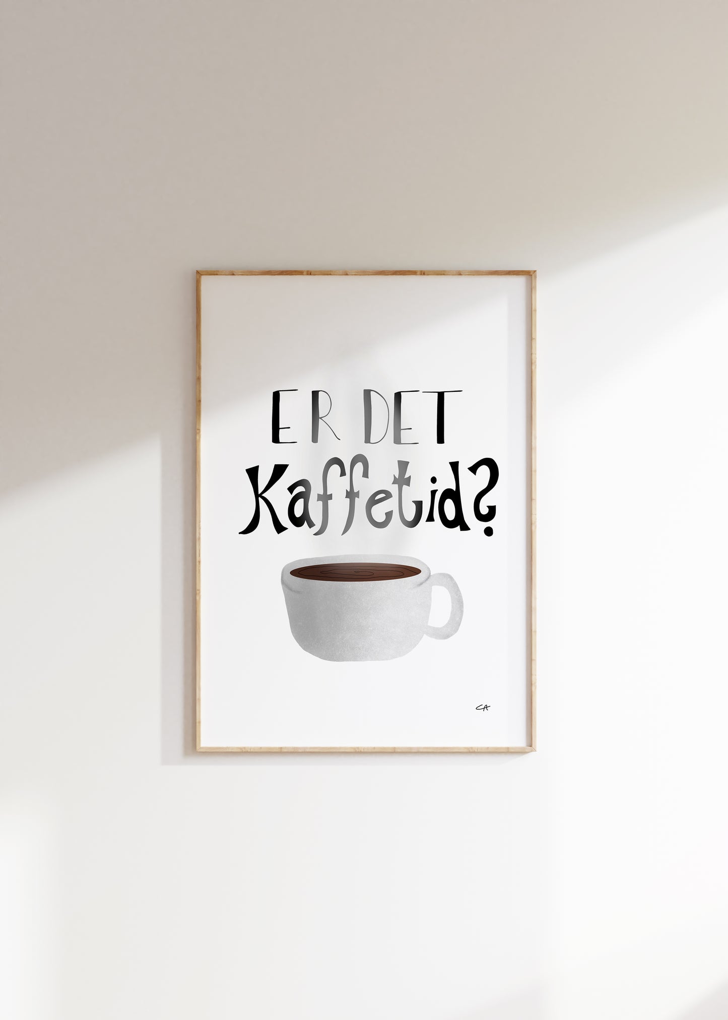 Kaffetid | Plakat